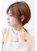 【 Ｉ. 】30代からの襟足すっきり前下がりショートボブ　川口