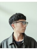 メンズショートパーマ/メンズパーマ