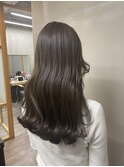 ▽ロング×ラベンダーグレージュ