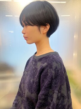 モリオ(morio) 【morio】大人女性長めのショートヘア♪