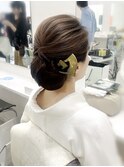 和装シニヨン