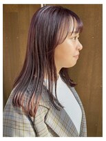 ナル(nalu.)&nbsp;ストレートヘア・ブラウンカラー・艶カラー