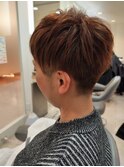 マッシュショート×ツーブロ刈り上げ