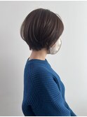 丸みのあるショートボブ!