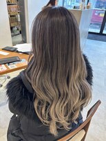 サラビューティーサイト 志免店(SARA Beauty Sight)&nbsp;【Haru】くすみベージュ/バレイヤージュ/デザインカラー