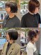 ビーミーヘア(be me HAIR)の写真/【大人女性から支持】骨格補正しながらボリュームがあるように見せるカット。人気メニューをお試し下さい＊