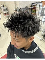ヘアーパークキューブ&nbsp;刈り上げスパイキーショート