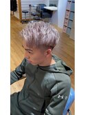 【爽やかショート】×【シルバーカラー】