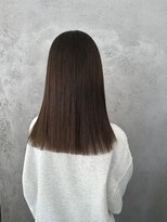 ナチュラルストレート×艶髪