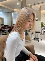 アンス 大阪梅田(ANs.)&nbsp;透明感抜群♪20代30代ダブルカラーブリーチオリーブグレージュ