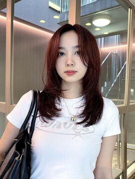 フィルムス 表参道(FILMS) ココアベージュ/黒髪/クラゲヘアー/オリーブグレー/ボブ/表参道