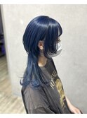 クラゲウルフ × ネイビーカラー