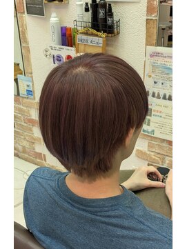 ドゥ スタイル 三国ヶ丘店(Duex Style) ブリーチ×2回ニュアンスヴァイオレット