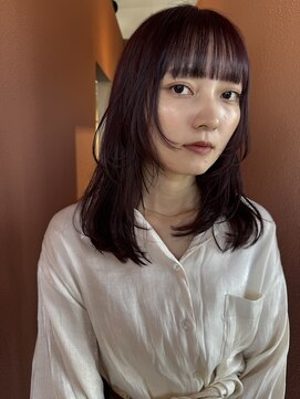 プロス(Pros) 表参道/ブリーチなし／レイヤーカット/フェイスレイヤー