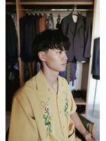 ザスーツブラザーズ 名古屋 金山店(THE SUITS BROTHERS)&nbsp;金山 メンズカット フェード波巻きパーマ