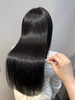 マル 日立(maru.)&nbsp;デトックス髪質改善カラー　ツヤ髪　ロングヘア