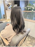大人透明感☆アッシュグレージュ