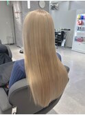 ホワイトブロンド☆ケアブリーチ