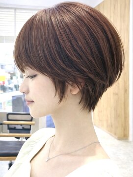 グランデュール 東静岡池田店(GRANDEUR) 大人マッシュショート丸みショート黒髪ショートベリーショート