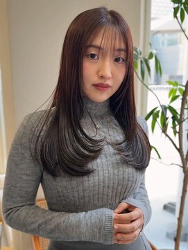 マセナ(Masena) 似合わせカット×透明感カラーの艶髪セミロング