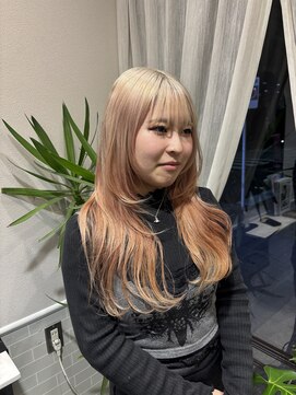 サンクチュアリ ウィズエデン 京橋店(Sanctuary with eden) オレンジベージュカラー