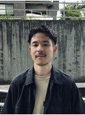 ラフな動きが魅力のメンズパーマスタイル