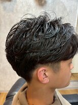 マインド サイトー ヘア アンド スパ mind saito hair&SPA&nbsp;フェザーパーマ×ツーブロック