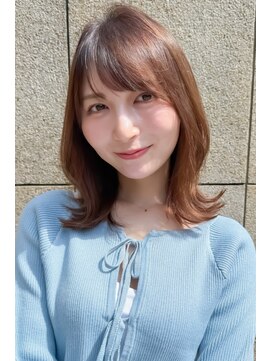 ケアアンドデザイン 今里本店(care&design fulfill) 【ミルクティーベージュ】【艶カラー】20代30代40代