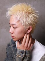 クロト 福岡本店(KUROT) ブロンドスパイキーショート