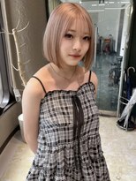 クペウイビ 心斎橋(cope'u yive)&nbsp;ミルクティーベージュ/ハイトーンカラー/ケアブリーチ/心斎橋