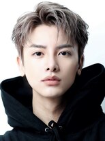 リップス 表参道店(LIPPS) ツーブロック刈り上げ黒髪短髪アップバングショート
