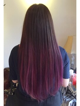オトナ女子のピンクバイオレット L ヘアーカラーサロン ノーチェ Hair Color Salon Noce のヘア カタログ ホットペッパービューティー