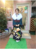 成人式着付 ＆アップセット