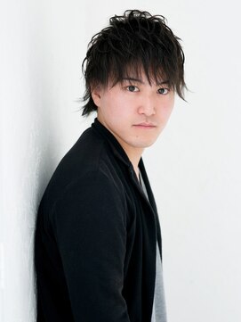 レ ギャルソン 鶴瀬店(Les Garcons) 束感メンズショートウルフ 【Les Garcons 鶴瀬店】