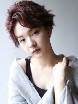 フリップビーアヴェダ(FLIP B AVEDA) 【本八幡FLIP B AVEDA】洗いざらしかきあげマッシュショート