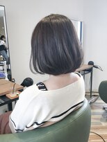 ヘアースパリゾート リアン 燕三条店(Lien)&nbsp;ラベンダーグレージュ_ボブ