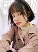 30代40代　前下がりボブ　奈良