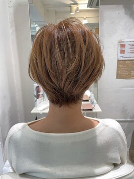 ファイブボックスヘアー 広島(five vox hair) 大人可愛い　大人ショート　ハンサムショート