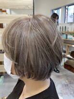 クート(ku-to)&nbsp;ダブルカラーをN.カラー×白髪染め&ヘッドスパも人気☆南浦和