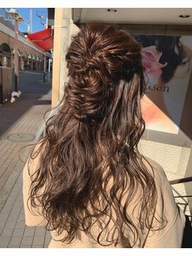 ステア メゾン(stir maison) ハーフアップ/MIKU