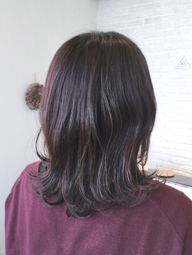 アメイジングヘアー 美沢店(AMAZING HAIR) 【AMAZING HAIR美沢店/溝手】ピンクブラウン ミディアムレイヤー