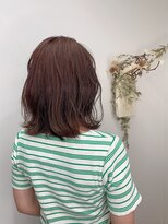 イーラ(era)&nbsp;《era》ラベンダーピンク　外ハネボブ　くびれヘア　みわ