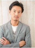 大人ブルーグレージュ☆アップバングショートL