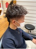MEN'S HAIR ツイスパ×刈り上げ