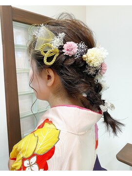 ラ ヴィナチュレル(La vie neturelle) 編み下ろしスタイル