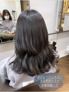 アプシー 三田駅前店(Apsee) グレージュカラー/透明感カラー