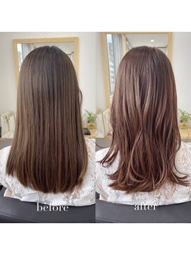 リアン 四条大宮店(Lien) 『髪質改善』カラーエステ（白髪染め、グレイカラー対応）