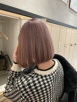 リーホリエ(Lee Horie) 【Rie】ピンクベージュボブ