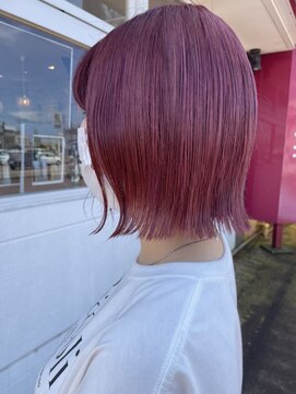 アースコアフュールボーテ 川越店(EARTH coiffure beaute) デザインインナーブリーチハイライトバレイヤージュ
