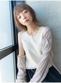 ボブ/イルミナカラー/髪質改善/韓国/ウルフボブ